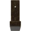 image2quotW x 12quotD x 7quotH Steel Hanging Shelf Bracket UnfinishedAntiqued Pale Gold