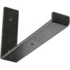 image2quotW x 12quotD x 7quotH Steel Hanging Shelf Bracket UnfinishedAntiqued Pewter