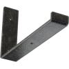 image2quotW x 12quotD x 7quotH Steel Hanging Shelf Bracket UnfinishedAntiqued Silver
