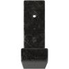 image2quotW x 12quotD x 7quotH Steel Hanging Shelf Bracket UnfinishedAntiqued Silver