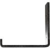 image2quotW x 12quotD x 7quotH Steel Hanging Shelf Bracket UnfinishedAntiqued Silver