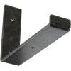 image2quotW x 12quotD x 7quotH Steel Hanging Shelf Bracket UnfinishedAntiqued Silver