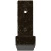 image2quotW x 12quotD x 7quotH Steel Hanging Shelf Bracket UnfinishedAntiqued Warm Silver