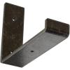 image2quotW x 12quotD x 7quotH Steel Hanging Shelf Bracket UnfinishedAntiqued Warm Silver
