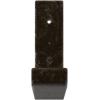 image2quotW x 12quotD x 7quotH Steel Hanging Shelf Bracket UnfinishedAntiqued Warm Silver