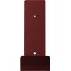 image2quotW x 12quotD x 7quotH Steel Hanging Shelf Bracket UnfinishedHammered Bright Red