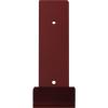image2quotW x 12quotD x 7quotH Steel Hanging Shelf Bracket UnfinishedHammered Bright Red