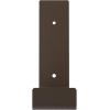 image2quotW x 12quotD x 7quotH Steel Hanging Shelf Bracket UnfinishedHammered Brown