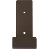image2quotW x 12quotD x 7quotH Steel Hanging Shelf Bracket UnfinishedHammered Brown