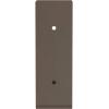 image2quotW x 12quotD x 7quotH Steel Hanging Shelf Bracket UnfinishedHammered Brown