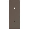 image2quotW x 12quotD x 7quotH Steel Hanging Shelf Bracket UnfinishedHammered Brown