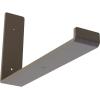 image2quotW x 12quotD x 7quotH Steel Hanging Shelf Bracket UnfinishedHammered Brown