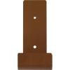 image2quotW x 12quotD x 7quotH Steel Hanging Shelf Bracket UnfinishedHammered Copper