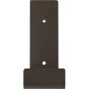 image2quotW x 12quotD x 7quotH Steel Hanging Shelf Bracket UnfinishedHammered Dark Bronze