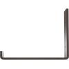 image2quotW x 12quotD x 7quotH Steel Hanging Shelf Bracket UnfinishedHammered Dark Bronze