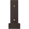 image2quotW x 12quotD x 7quotH Steel Hanging Shelf Bracket UnfinishedHammered Dark Bronze