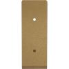 image2quotW x 12quotD x 7quotH Steel Hanging Shelf Bracket UnfinishedHammered Gold