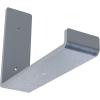 image2quotW x 12quotD x 7quotH Steel Hanging Shelf Bracket UnfinishedHammered Light Blue