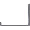 image2quotW x 12quotD x 7quotH Steel Hanging Shelf Bracket UnfinishedHammered Light Blue