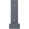 image2quotW x 12quotD x 7quotH Steel Hanging Shelf Bracket UnfinishedHammered Light Blue