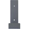 image2quotW x 12quotD x 7quotH Steel Hanging Shelf Bracket UnfinishedHammered Light Blue