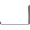 image2quotW x 12quotD x 7quotH Steel Hanging Shelf Bracket UnfinishedHammered Light Blue