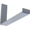 image2quotW x 12quotD x 7quotH Steel Hanging Shelf Bracket UnfinishedHammered Light Blue