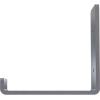 image2quotW x 12quotD x 7quotH Steel Hanging Shelf Bracket UnfinishedHammered Light Blue