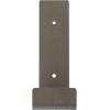 image2quotW x 12quotD x 7quotH Steel Hanging Shelf Bracket UnfinishedHammered Silver