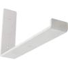 image2quotW x 12quotD x 7quotH Steel Hanging Shelf Bracket UnfinishedHammered White