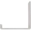 image2quotW x 12quotD x 7quotH Steel Hanging Shelf Bracket UnfinishedHammered White