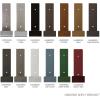 image2quotW x 12quotD x 7quotH Steel Hanging Shelf Bracket UnfinishedPowder Coated Black