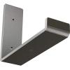 image2quotW x 12quotD x 7quotH Steel Hanging Shelf Bracket UnfinishedStainless Steel