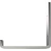 image2quotW x 12quotD x 7quotH Steel Hanging Shelf Bracket UnfinishedStainless Steel