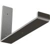 image2quotW x 12quotD x 7quotH Steel Hanging Shelf Bracket UnfinishedStainless Steel