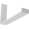 image2quotW x 12quotD x 7quotH Steel Hanging Shelf Bracket UnfinishedWhite Primer Paintable