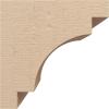 image2quotW x 4quotD x 12quotH Thin Mediterranean Rough Cedar Woodgrain TimberThane Corbel Primed Tan10in W x 10in D x 10in H