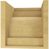 image2quotW x 4quotD x 12quotH Thin Mediterranean Rough Cedar Woodgrain TimberThane Corbel Primed Tan10in W x 10in D x 10in H