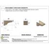 image2quotW x 4quotD x 12quotH Thin Mediterranean Rough Cedar Woodgrain TimberThane Corbel Primed Tan10in W x 20in D x 10in H