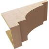 image2quotW x 4quotD x 12quotH Thin Mediterranean Rough Cedar Woodgrain TimberThane Corbel Primed Tan10in W x 20in D x 10in H