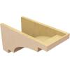 image2quotW x 4quotD x 12quotH Thin Mediterranean Rough Cedar Woodgrain TimberThane Corbel Primed Tan10in W x 20in D x 10in H