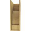image2quotW x 4quotD x 12quotH Thin Mediterranean Rough Cedar Woodgrain TimberThane Corbel Primed Tan10in W x 20in D x 30in H