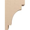 image2quotW x 4quotD x 12quotH Thin Mediterranean Rough Cedar Woodgrain TimberThane Corbel Primed Tan10in W x 20in D x 30in H