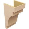 image2quotW x 4quotD x 12quotH Thin Mediterranean Rough Cedar Woodgrain TimberThane Corbel Primed Tan11in W x 11in D x 22in H
