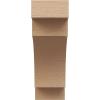 image2quotW x 4quotD x 12quotH Thin Mediterranean Rough Cedar Woodgrain TimberThane Corbel Primed Tan11in W x 22in D x 33in H