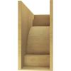 image2quotW x 4quotD x 12quotH Thin Mediterranean Rough Cedar Woodgrain TimberThane Corbel Primed Tan11in W x 33in D x 22in H