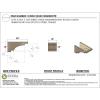 image2quotW x 4quotD x 12quotH Thin Mediterranean Rough Cedar Woodgrain TimberThane Corbel Primed Tan12in W x 24in D x 12in H