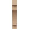image2quotW x 4quotD x 12quotH Thin Mediterranean Rough Cedar Woodgrain TimberThane Corbel Primed Tan2in W x 4in D x 12in H