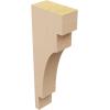 image2quotW x 4quotD x 12quotH Thin Mediterranean Rough Cedar Woodgrain TimberThane Corbel Primed Tan2in W x 4in D x 12in H