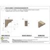 image2quotW x 4quotD x 12quotH Thin Mediterranean Rough Cedar Woodgrain TimberThane Corbel Primed Tan2in W x 4in D x 4in H